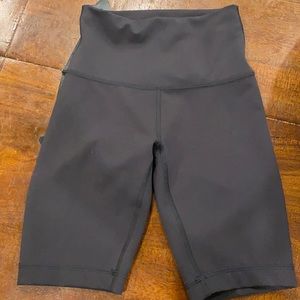 Lululemon Black Biker Shorts